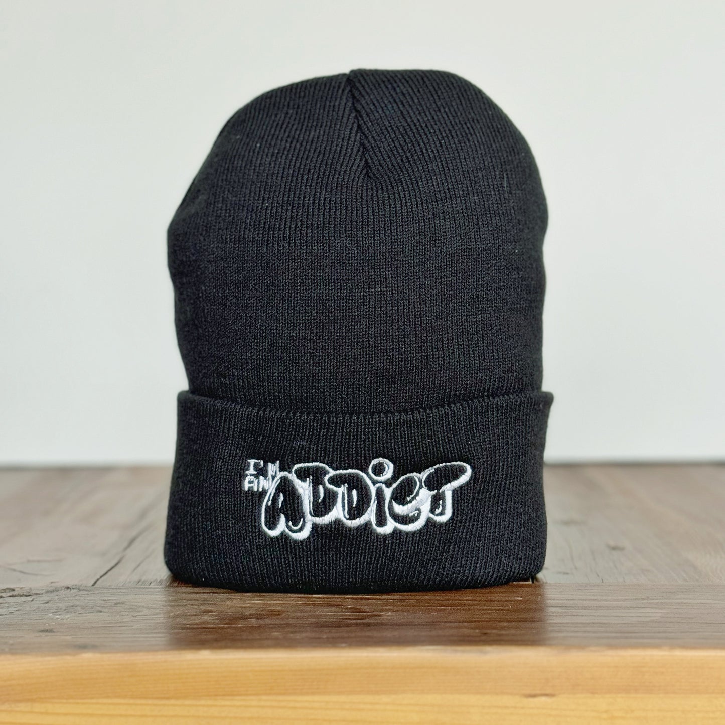 ニットキャップ【I'm an ADDICT】※受注販売