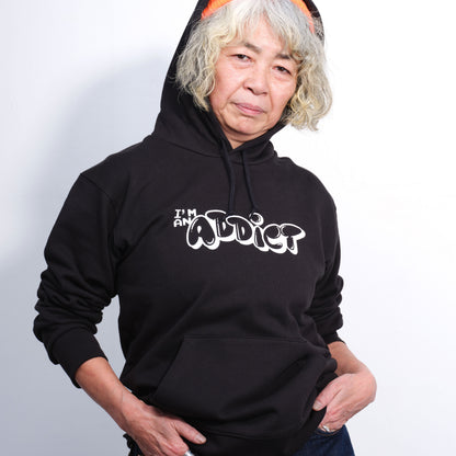 ダブルフードプルパーカー【I'm an ADDICT】※受注販売