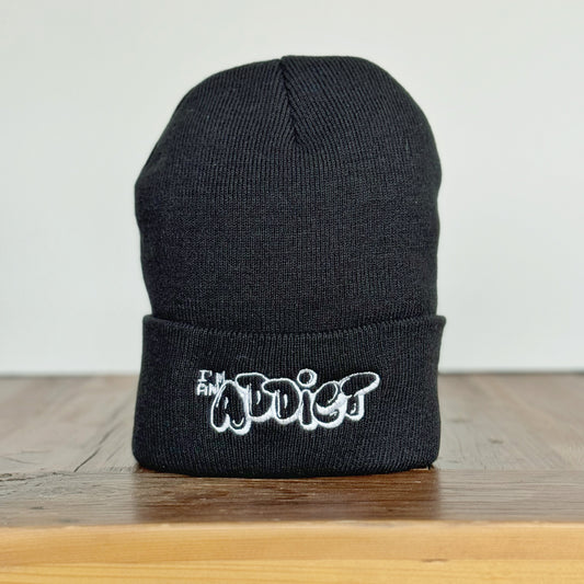 ニットキャップ【I'm an ADDICT】※受注販売