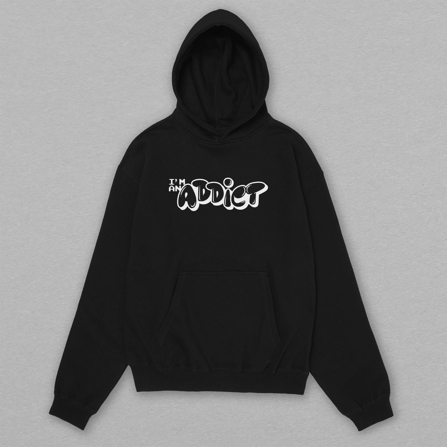 ダブルフードプルパーカー【I'm an ADDICT】※受注販売