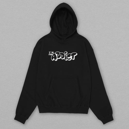 ダブルフードプルパーカー【I'm an ADDICT】※受注販売