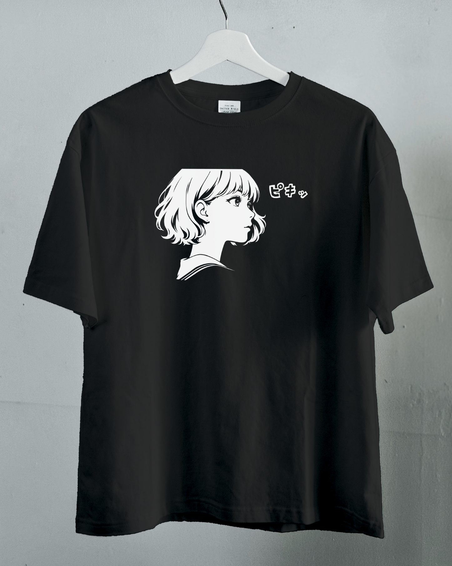 Puru Puru Punk - 小舟ちゃんピキTee Oversized (White/Black)