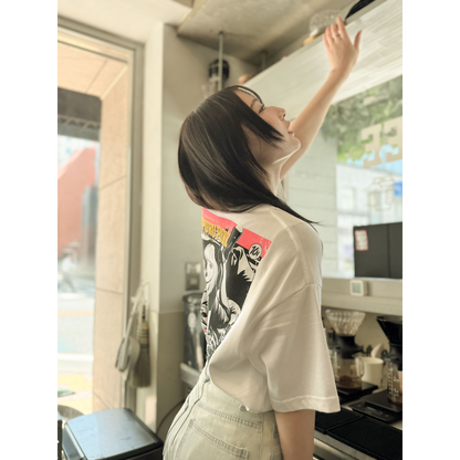 【受注販売】Puru Puru Punk - South Rei PF Oversized Tee
