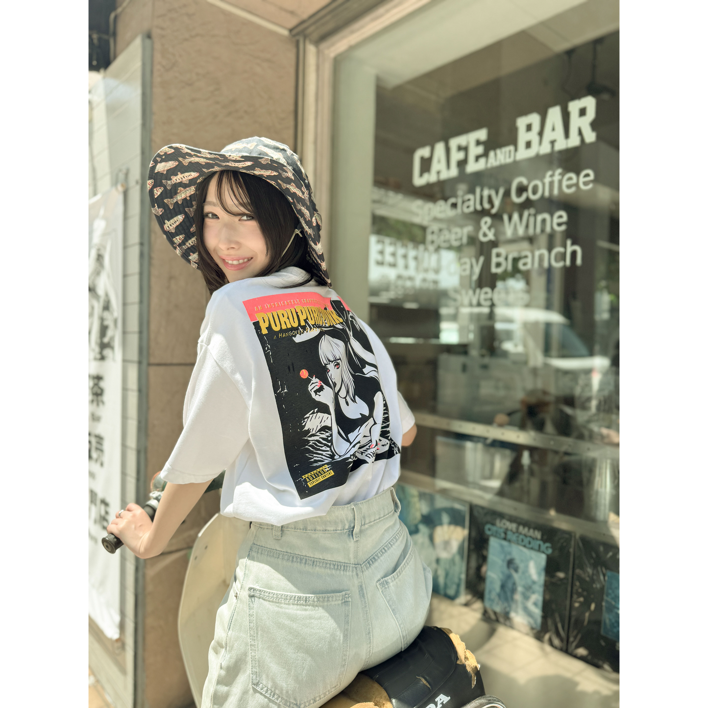 【受注販売】Puru Puru Punk - South Rei PF Oversized Tee