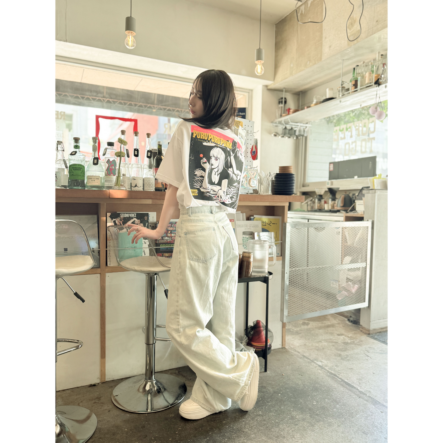 【受注販売】Puru Puru Punk - South Rei PF Oversized Tee