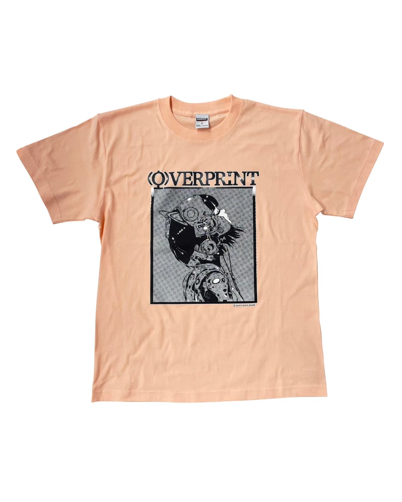 ぷるぷるパンク x overprint コラボTシャツ