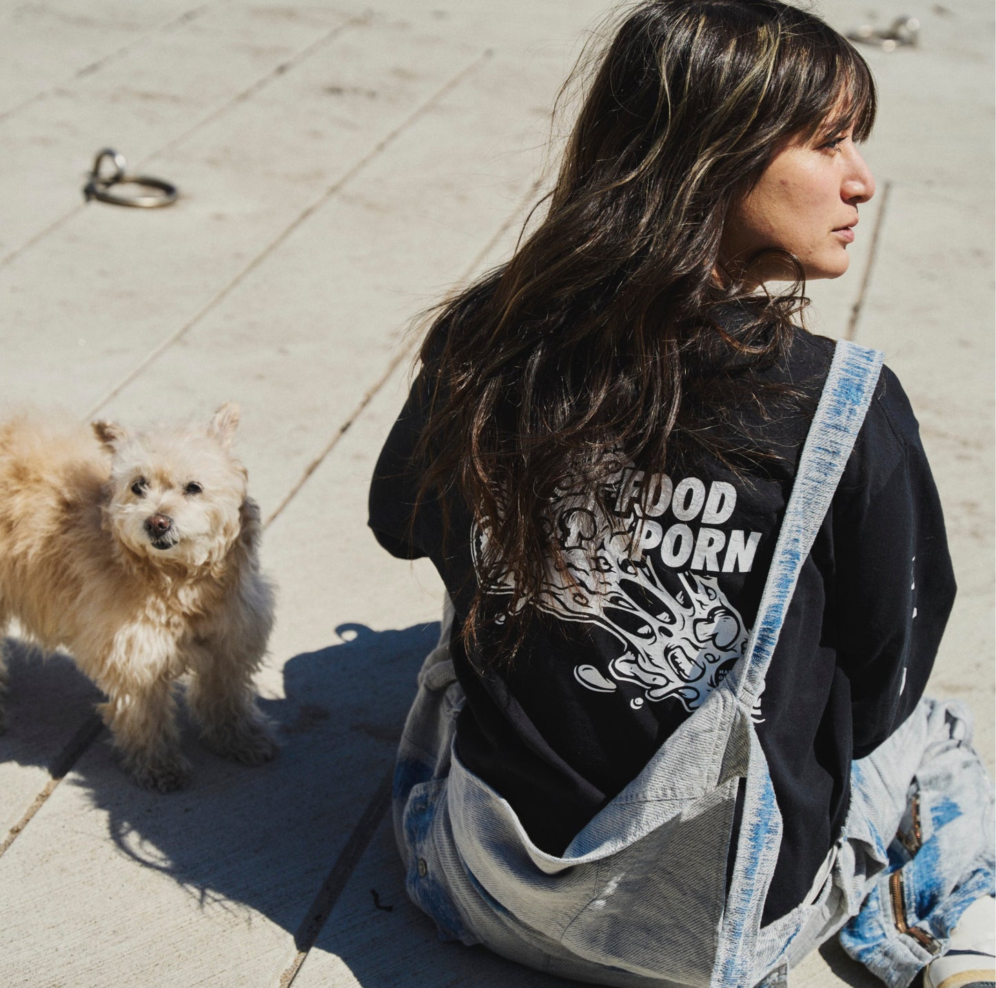 Project HOPE : FOOD PORN 長袖Tシャツ